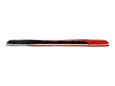 Alt View 1. Kensington - Duo Gel Wrist Rest, Black/Red (62398) - Black.