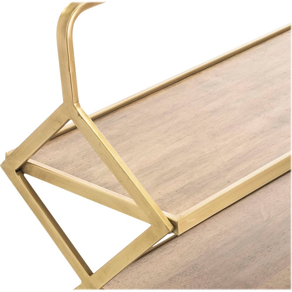 Alt View 14. Adore Decor - Bar Cart - Gold.