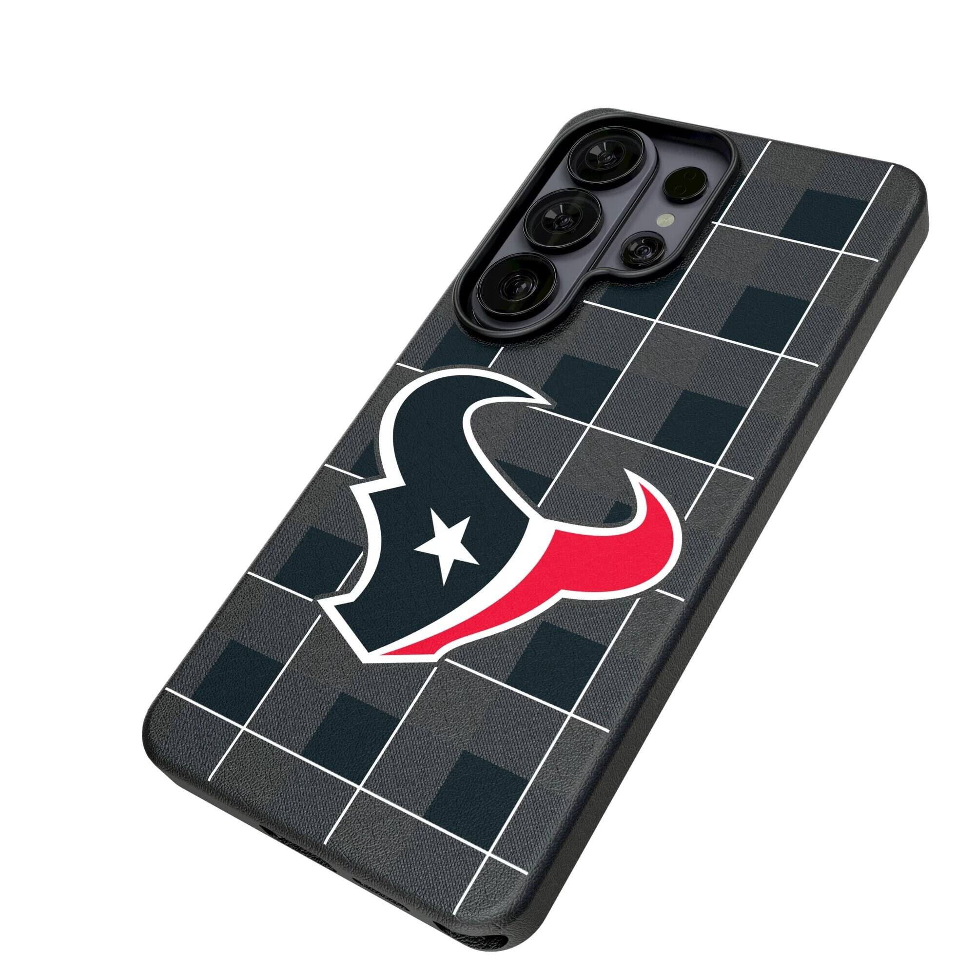 Alt View 1. Keyscaper - Plaid Galaxy Magnetic Bump Case - S25 Plus - Black.