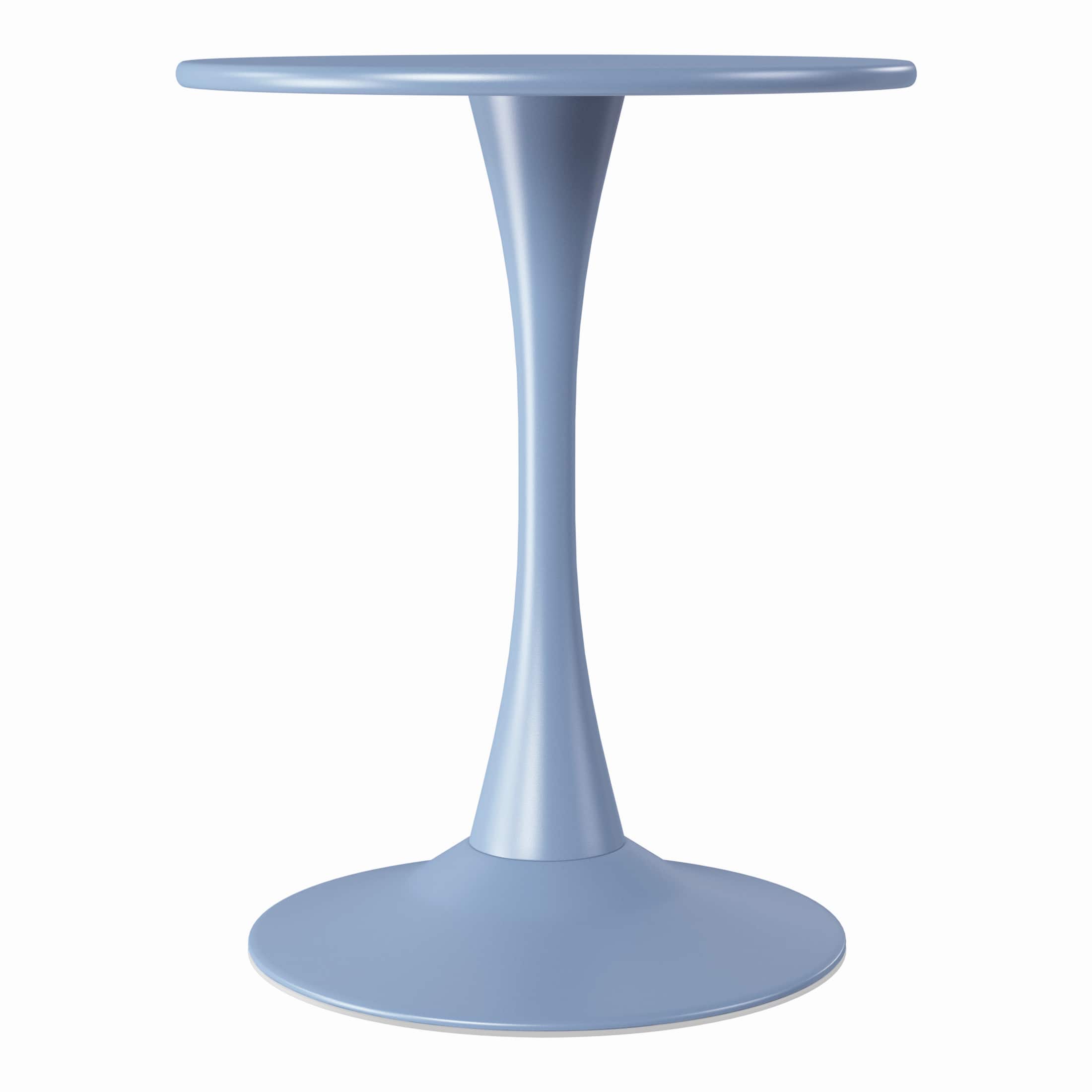 "WestinTrends - Playa 23.5"" Round Outdoor Indoor Metal Cocktail Dining Table - French Blue" price history on PriceWatchPro