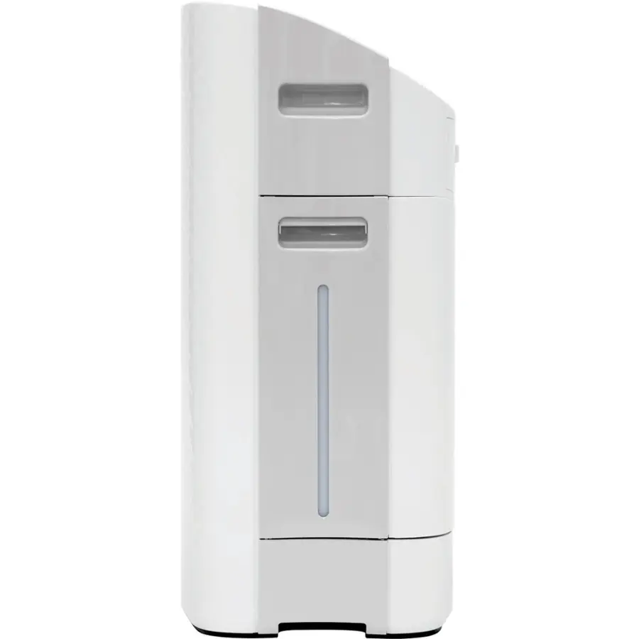 Alt View 15. Sharp - Air Purifier and Humidifier with Plasmacluster Ion Technology Recommended for Medium-Sized Rooms - White.