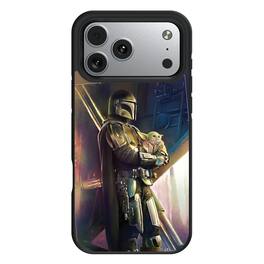 Keyscaper - Star Wars: The Mandalorian Portrait Bump Phone Case - Apple iPhone 17 Pro Max - Din Djarin