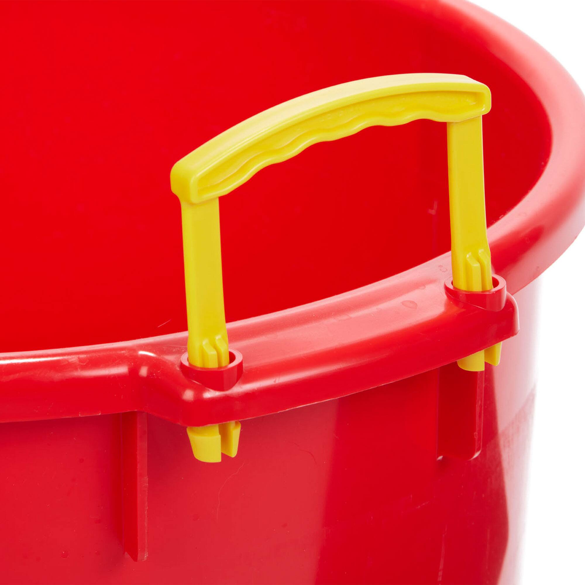 Alt View 7. Little Giant - Little Giant 40 Quart Durable and Versatile Utility Muck Tub w/Handles, Red.