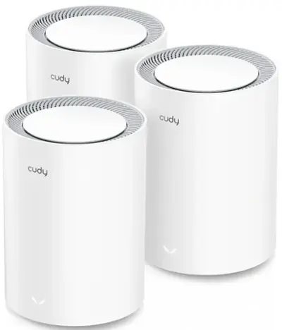 TP-Link BE23 Dual-Band BE3600 WiFi 7 Mesh Wi-Fi System | 4-Stream 3.6 Gbps, 160 Mhz | Covers Up To 6,500 Sq.Ft | 2× 2.5G Ports Wired Backhaul | VPN,MLO,AI-Roaming, HomeShield (3-Pack