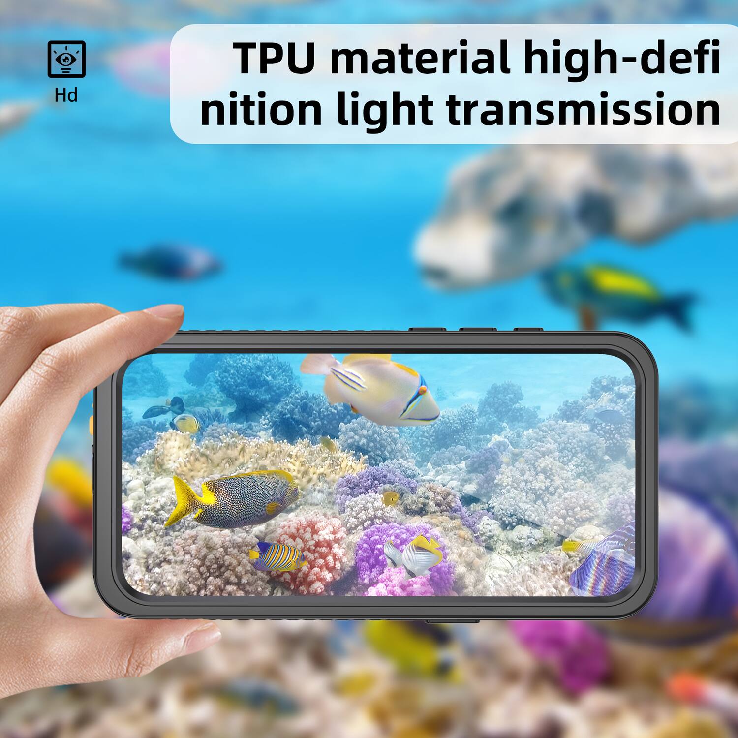 TPU material high-definition light transmission