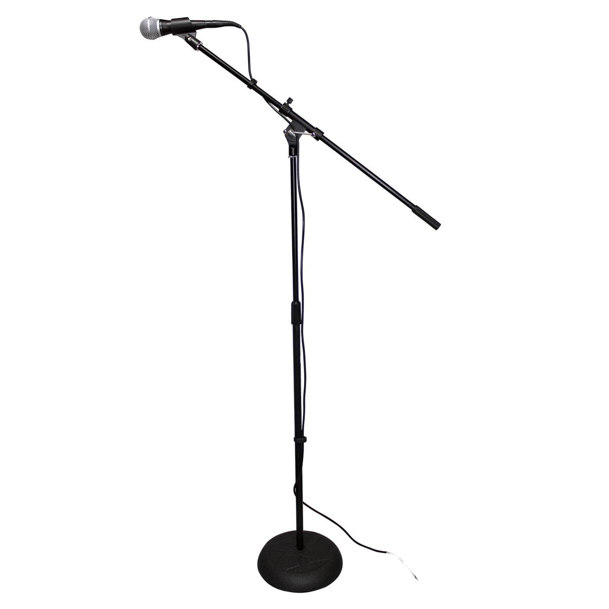 Alt View 5. ProX - ProX T-MIC06 Round Base Microphone Stand with Boom.