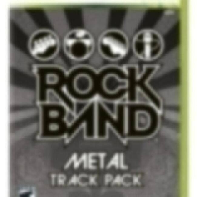 ROCK BAND METAL TRACK PACK