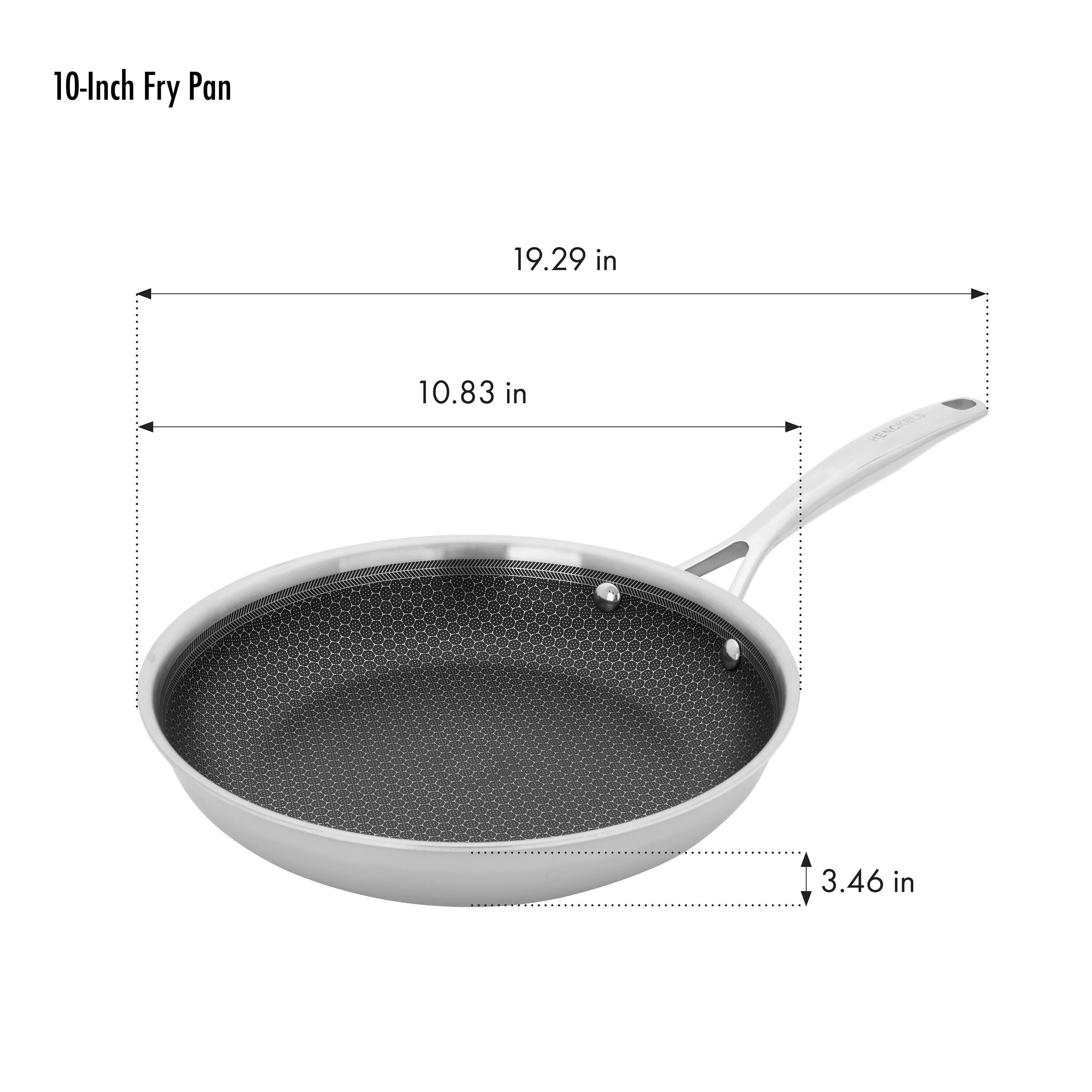 10-Inch Fry Pan

- 19.29 in
- 10.83 in
- 3.46 in