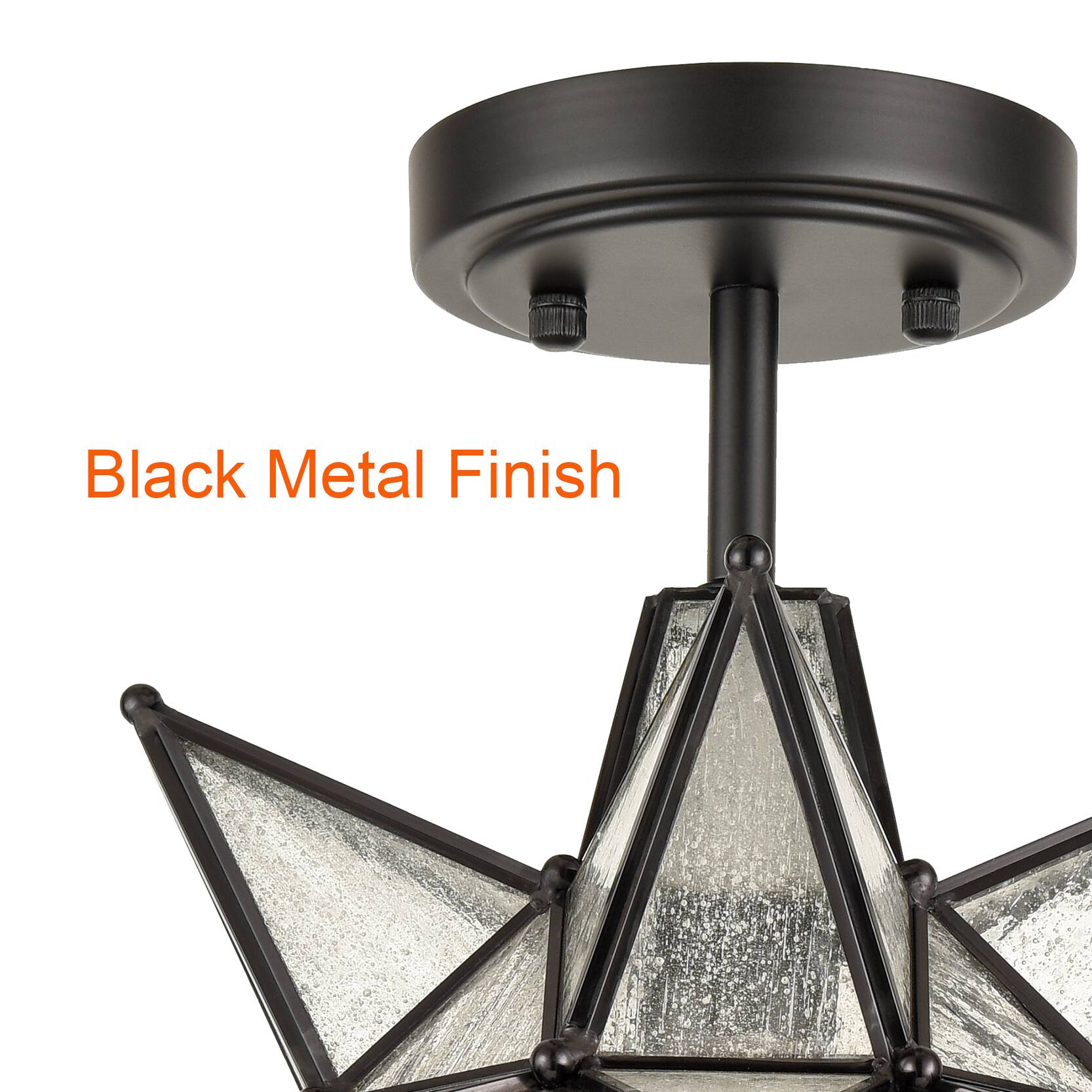 Black Metal Finish