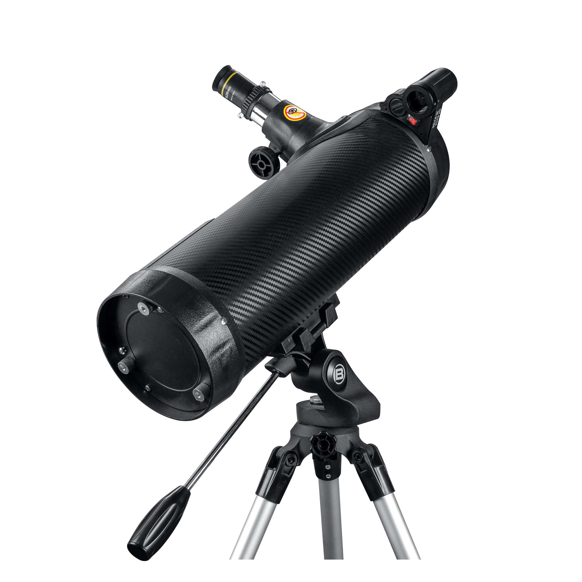 Left. National Geographic - National Geographic 114mm Reflector Telescope with APP - Black.