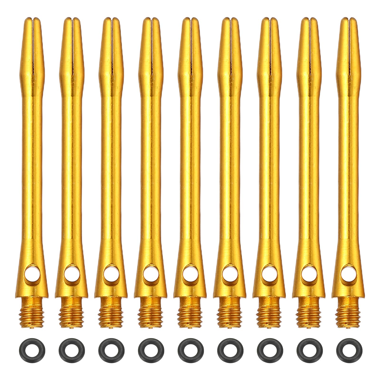 Unique Bargains - Dart Shafts for Steel Tip, Medium 2BA Thread Aluminum Shaft Set, 48mm & 14 Set - Fits Darts Training/Sharpener - Gold price history on PriceWatchPro
