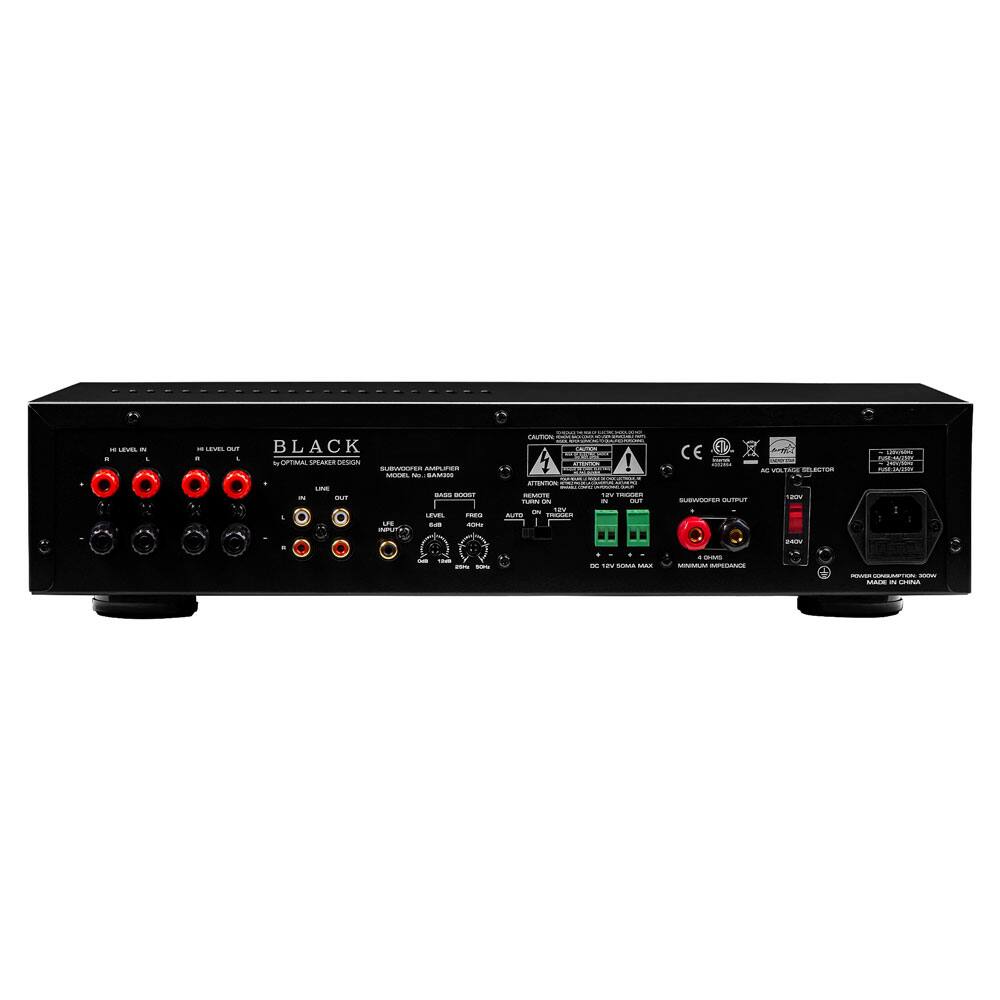 x LEVEL W a  
H LEVEL OUT  
BLACK OPTIMAL SPEAKER DESIGN SUBWOOFER AMPLIFIER MODEL NO SAMIDO  
CAUTION:  
CAUTION ATTENTION  
CE  
AC VOLTAGE SELECTOR  
2017/2018 MUSEGA/2509  
IN  
LINE OUT  
UE  
BASS SCOST LEVEL FREQ & 40Hz  
REMOTE TURN ON 12V AUTO TRIGGER  
- 12V TRIGGER IN  
SUBWOOFER OUTPUT  
120V  
VIAS  
om  
12VB 25PG =  
cc 12V SOMA MAR  
CHMS MUMMM IMPEDANCE  
POWER CONSUMPTION: xnow MADE IN CHINA