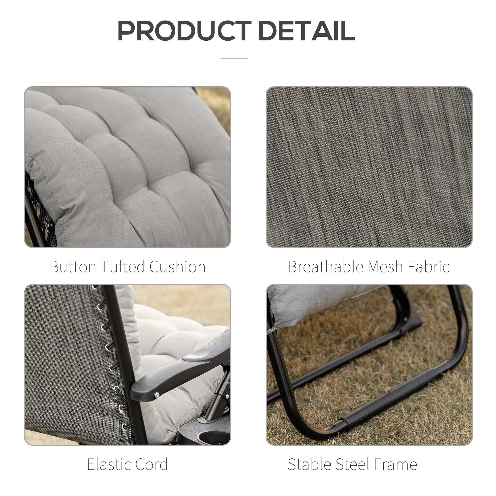 PRODUCT DETAIL

Button Tufted Cushion
Breathable Mesh Fabric
Elastic Cord
Stable Steel Frame