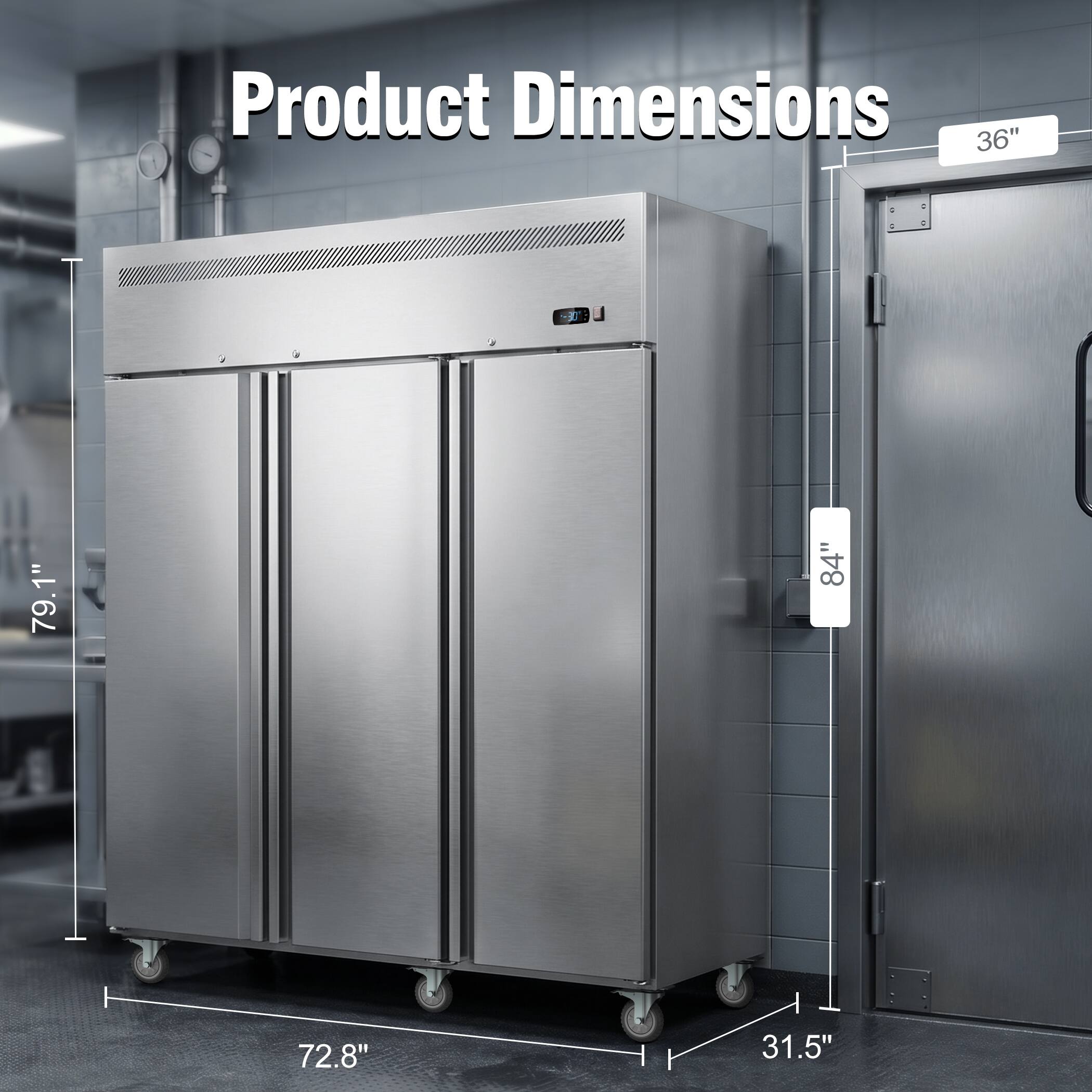 Product Dimensions: 36" x 79.1" x 84" x 72.8" x 31.5"