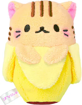 Little Buddy - Bananya 4.5" Beanie Plush: Tora - Yellow