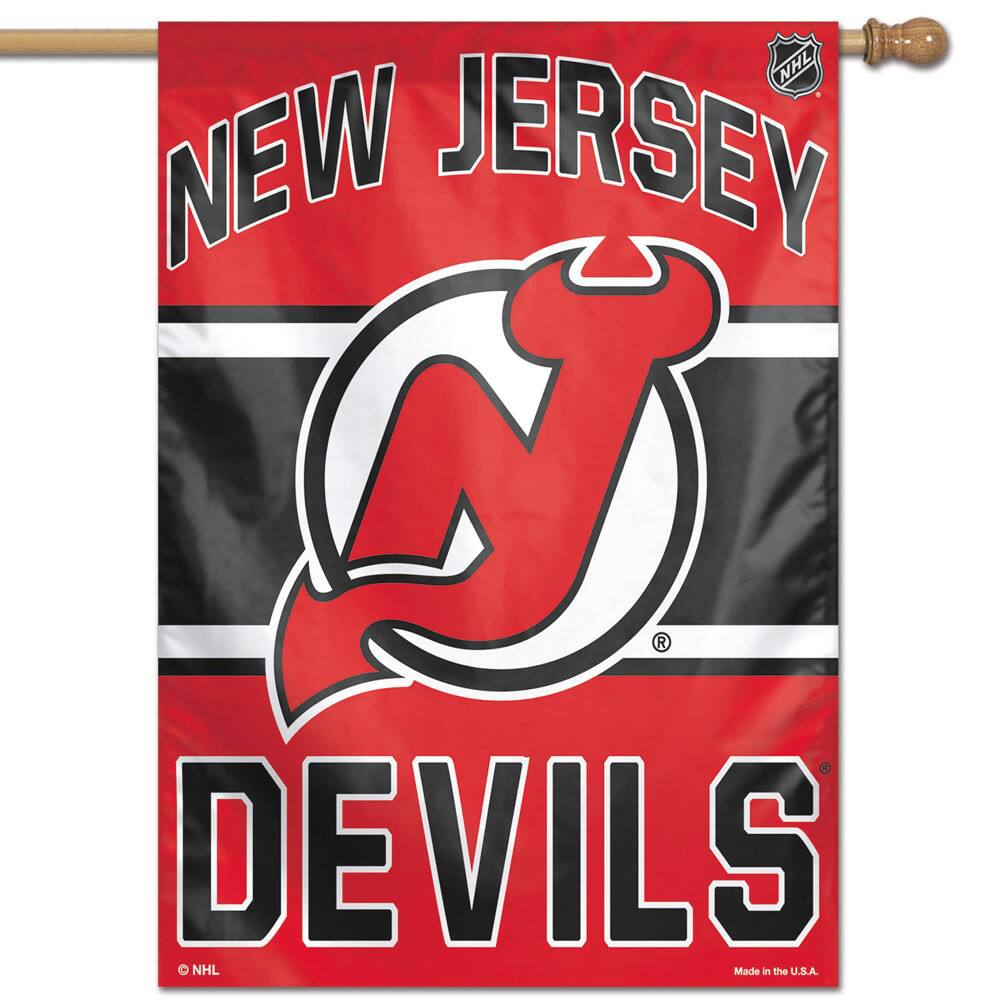 Photos - Other Decoration Jersey WinCraft - New  Devils 28" x 40" Wordmark Single-Sided Vertical Banner - Multicolor 3010943 