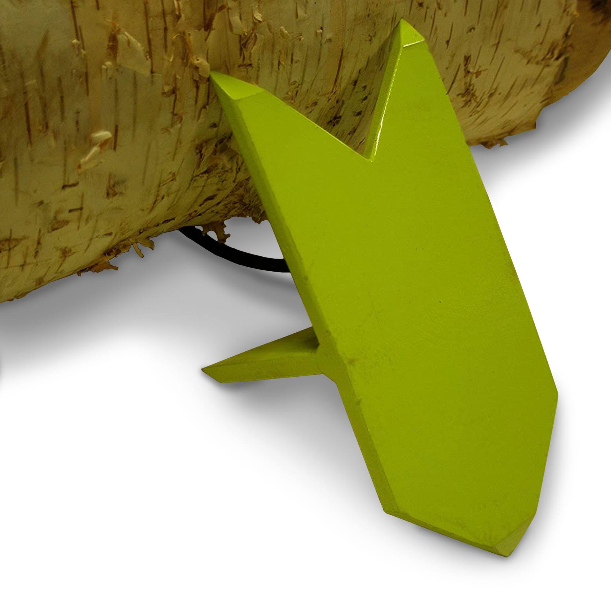 Alt View 2. Timber Tuff - Timber Tuff TMW-61 Secure Hold Compact Log Dog Pair with Attached Rope, Green - Green.