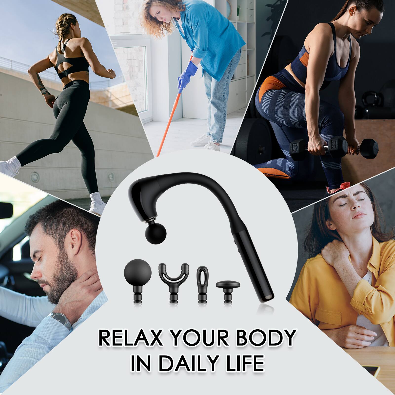 RELAX YOUR BODY IN DAILY LIFE