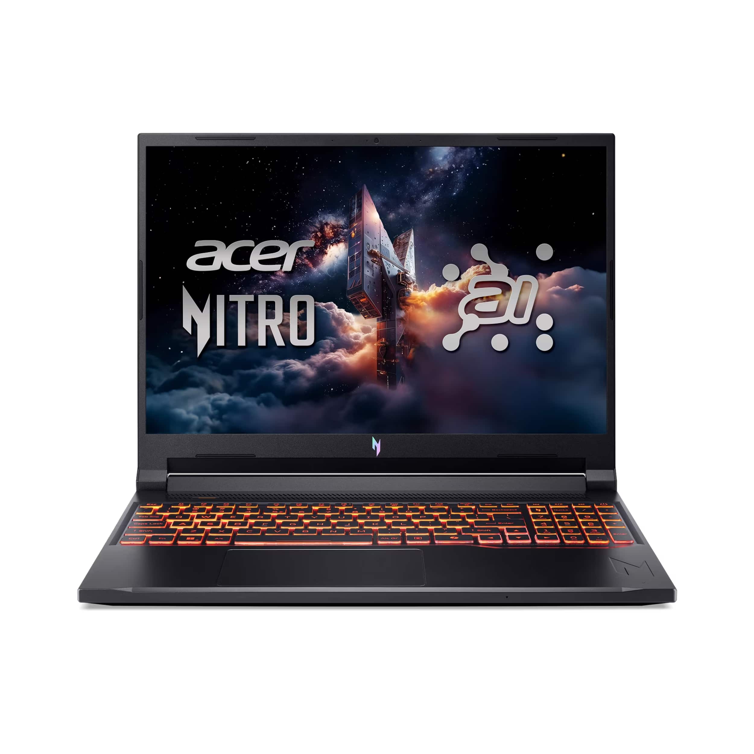 Acer - Nitro V16 16'' Gaming Laptop,AMD Ryzen 5 240,32GB RAM,2TB SSD,NVIDIA GeForce RTX 5050,Win 11 Pro - Black