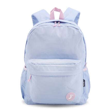 Front. J World - J World Unisex Oz 17" Daily Backpack For School And Travel - Baby Blue - BABY BLUE.