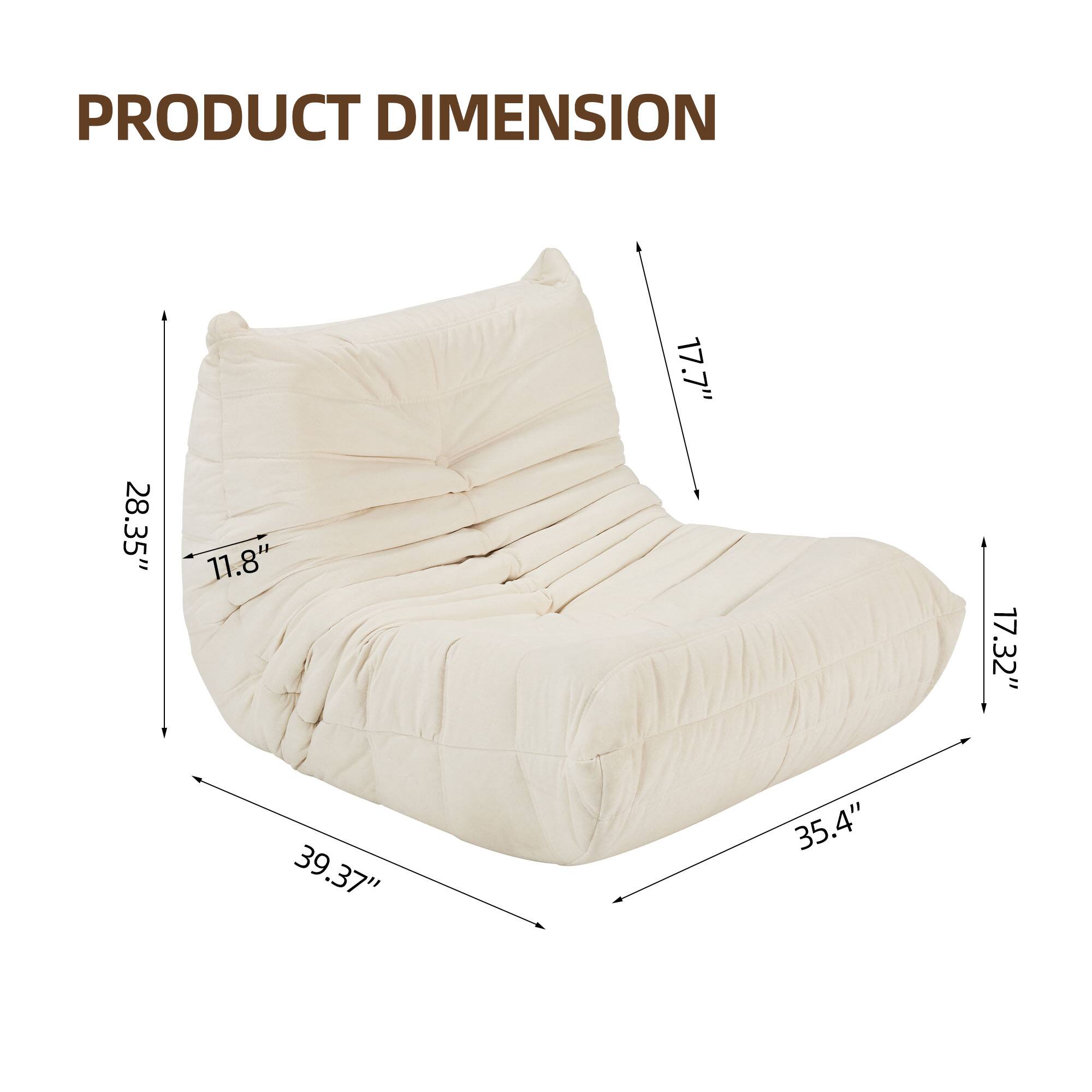 PRODUCT DIMENSION

- Length: 39.37"
- Width: 35.4"
- Height: 28.35"
- Depth: 17.32"
- Thickness: 11.8"