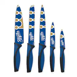 Woodrow - Kansas City Royals 5-Piece Stainless Steel Cutlery Knife Set - Multicolor