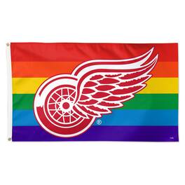 WinCraft - Detroit Red Wings 3' x 5' Single-Sided Deluxe Team Pride Flag - Multicolor