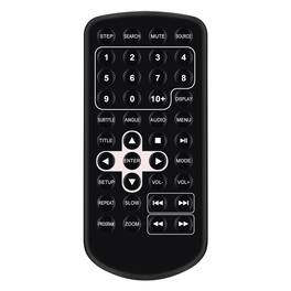 ZdalaMit - Replacement Remote NS-DD10PDVD19 fit for INSIGNIA DVD Player NS-DD10PDVD19 (B) NSDD10PDVD19 - Black