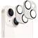 Angle. SaharaCase - ZeroDamage Camera Lens Protector for Apple iPhone 14 and iPhone 14 Plus (2-Pack) - Starlight.