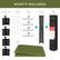 WHAT'S INCLUDED
Weight Bags
Stakes
Rope
Frame
Case
Cover