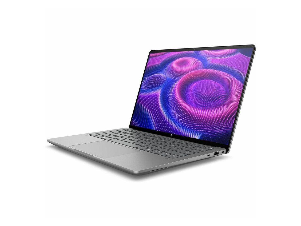Alt View 3. HP - HP ZBook Ultra G1a 14" Touchscreen - Ryzen AI 385 - 32GB - 1TB SSD - Win 11 Pro - Silver.