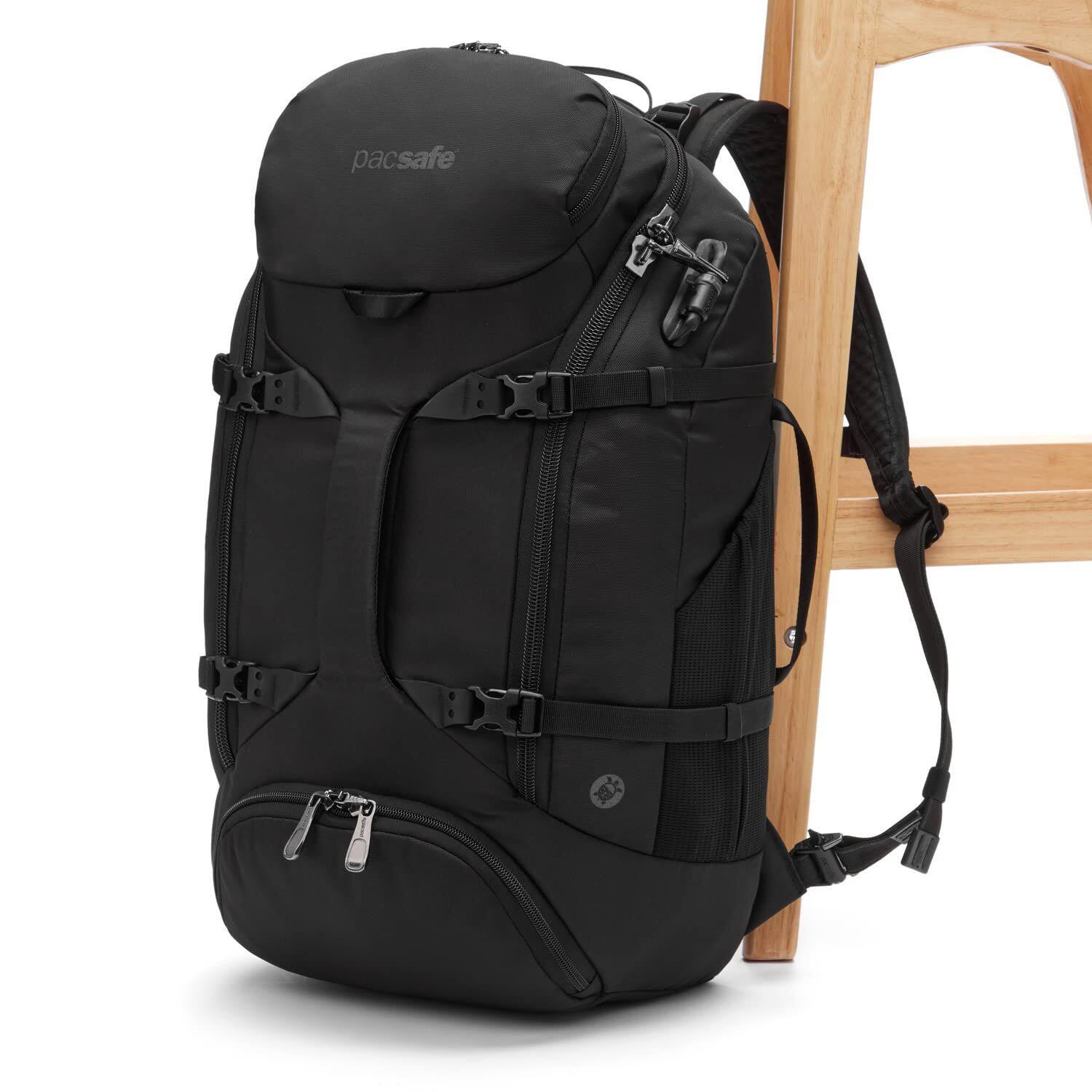 Back. Pacsafe - Pacsafe Venturesafe Exp35 Travel Backpack (Black) - Black.
