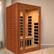 Alt View 7. Dynamic Saunas - Dynamic Saunas 2-Person Full Spectrum Infrared Sauna Lighting, Speakers, Cordoba - Brown.