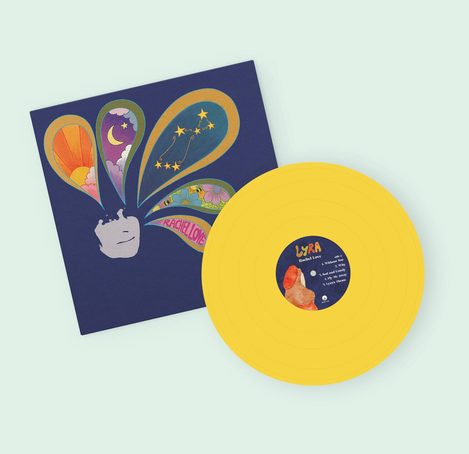 Rachel Love - Lyra (YELLOW VINYL)   - VINYL LP price history on PriceWatchPro