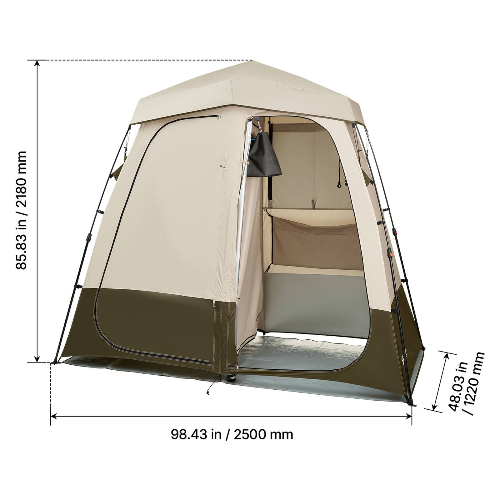 85.83 in / 2180 mm  
98.43 in / 2500 mm  
48.03 in / 1220 mm