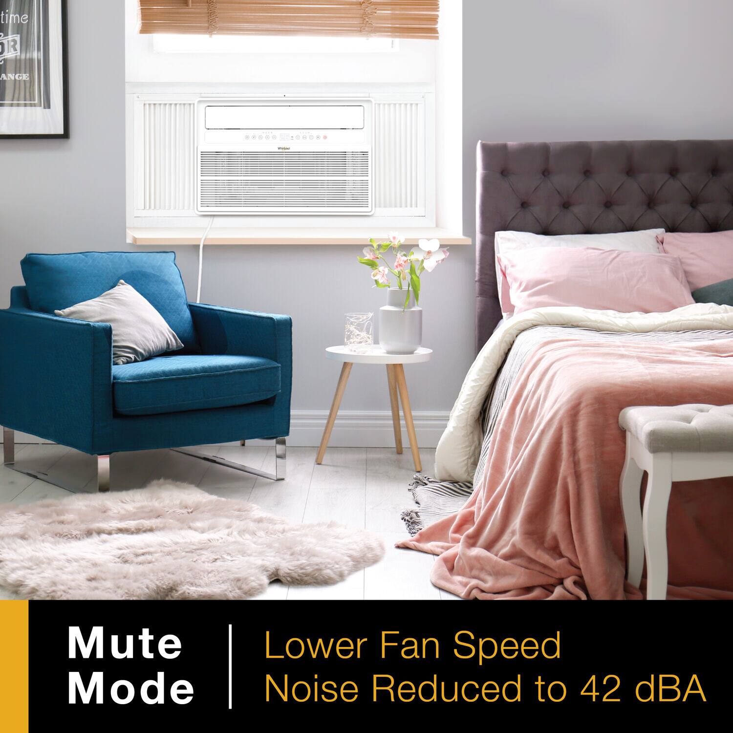 Mute Mode Lower Fan Speed Noise Reduced to 42 dBA