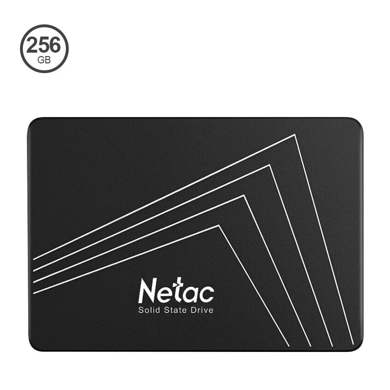 Netac - 256GB SSD 2.5'' SATA III 6Gb/s Internal Solid State Drive 500MB/s PC/Latop