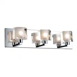 CWI Lighting - Tina 3 Light Wall Sconce With Finish - Chrome