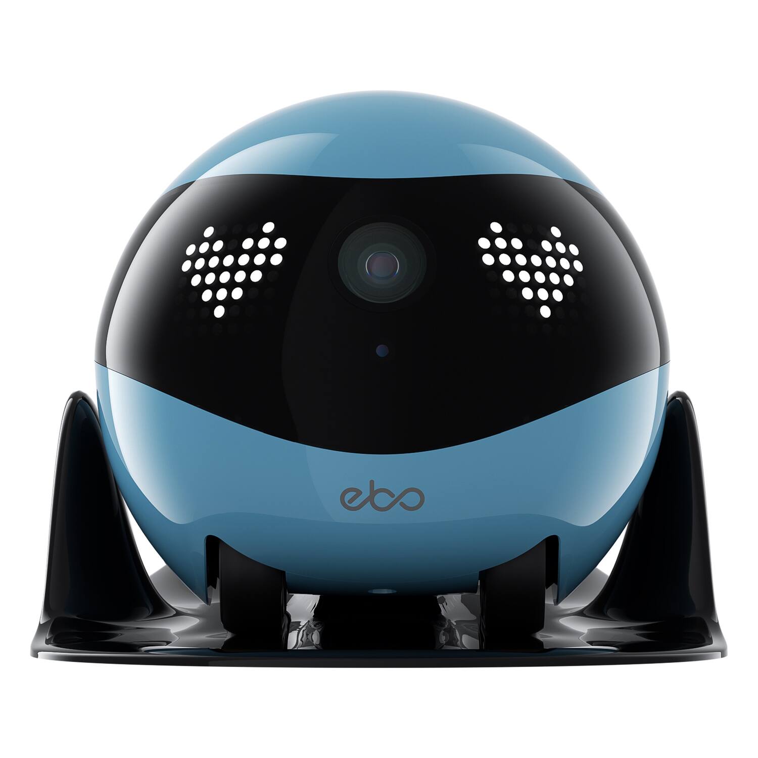 Alt View 8. Enabot - EBO Air 2 Whole-Home Mobile Robot, 2K Ultra HD Camera, Remote Monitoring and Control - Jay Blue.