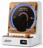 LOKMAT - CD211 Portable Retro CD player with HiFi Speakers, Bluetooth 5.3, Micro SD/AUX interface, 6 Light Modes for Outdoor/Home - White