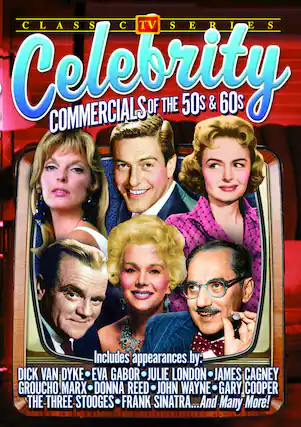 Front. Celebrity Commercials of the 50s & 60s - DVD.