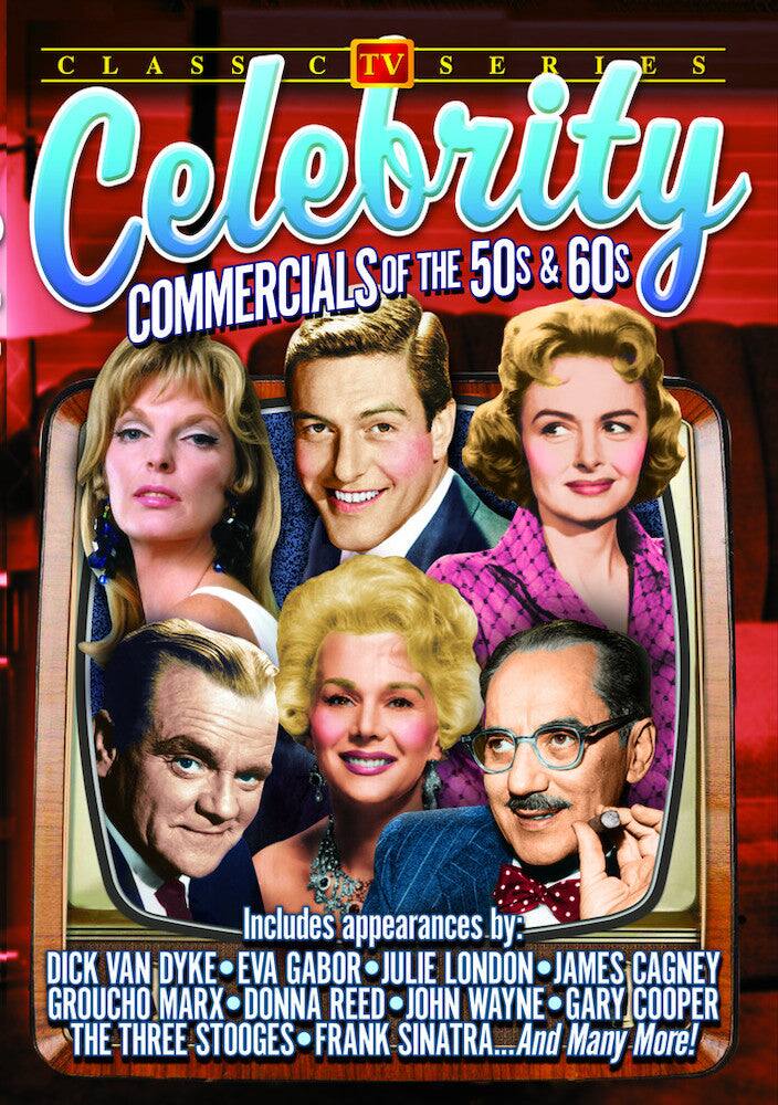 Front. Celebrity Commercials of the 50s & 60s - DVD.