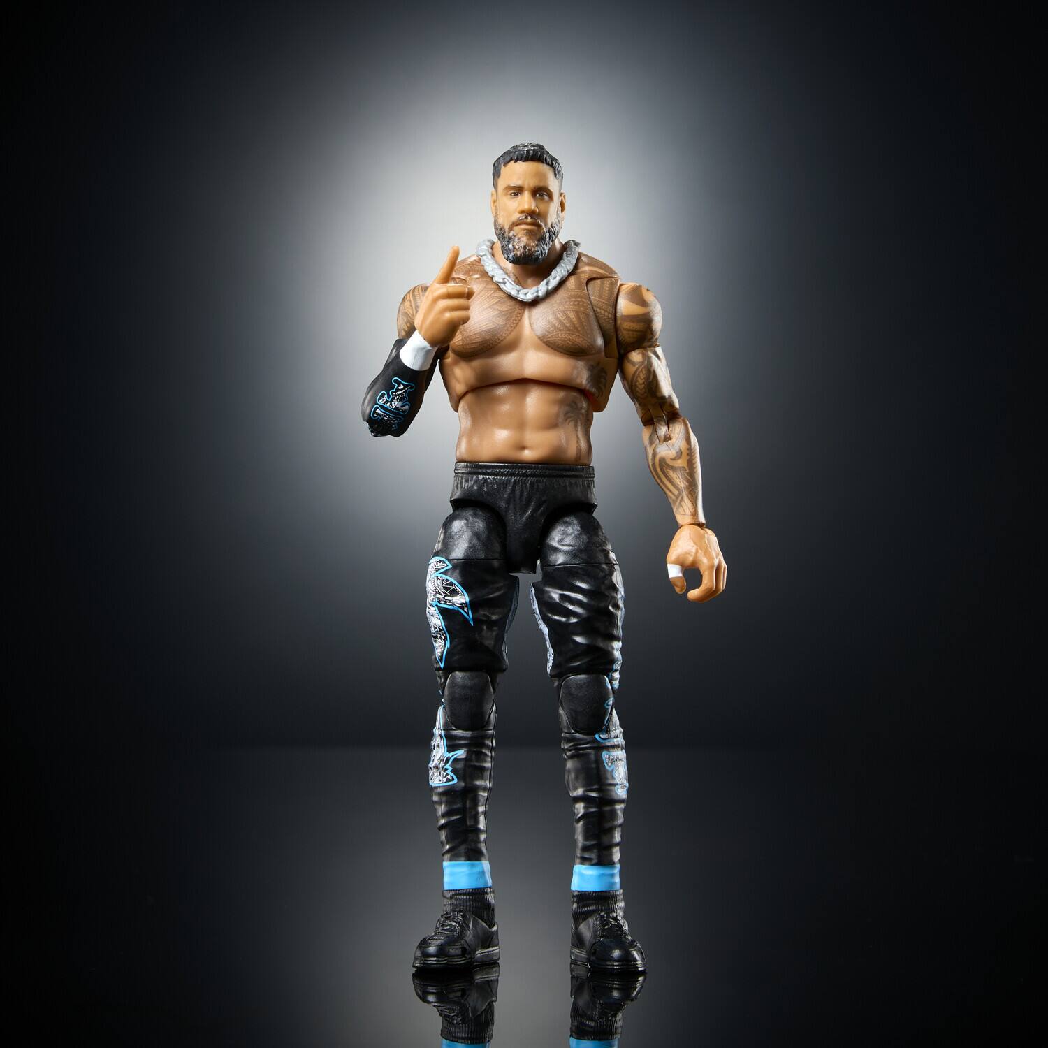 Alt View 3. Mattel - Mattel Collectible - WWE Ultimate Edition 6" Jey Uso Action Figure   - COLLECTIBLES - Multicolor.