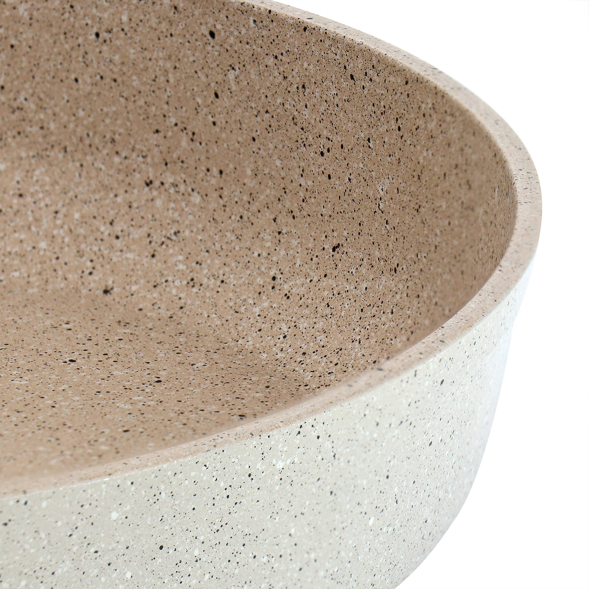 Alt View 3. Korkmaz - Korkmaz Granita Aluminum Nonstick 12 Inch Frying Pan in Tan - Tan.