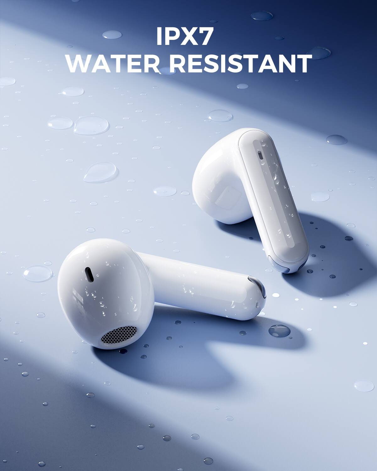 IPX7 WATER RESISTANT