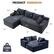 PRODUCT DIMENSION
- 60.2"
- 94.5"
- 14"
- 16"
- 44.8"
- 22"
- 16.5"
- 29.5"
- 34.5"
- 60"
- 37.5"
- 1200 LBS
- 72"
- 44.8"
- 60.2"