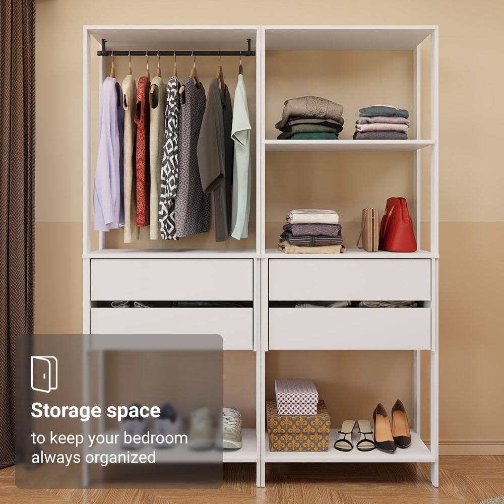 Storage space to keep your bedroom always organized