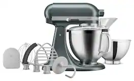 KitchenAid - Artisan® Series 5 Quart Tilt-Head Stand Mixer with Premium Accessory - Juniper