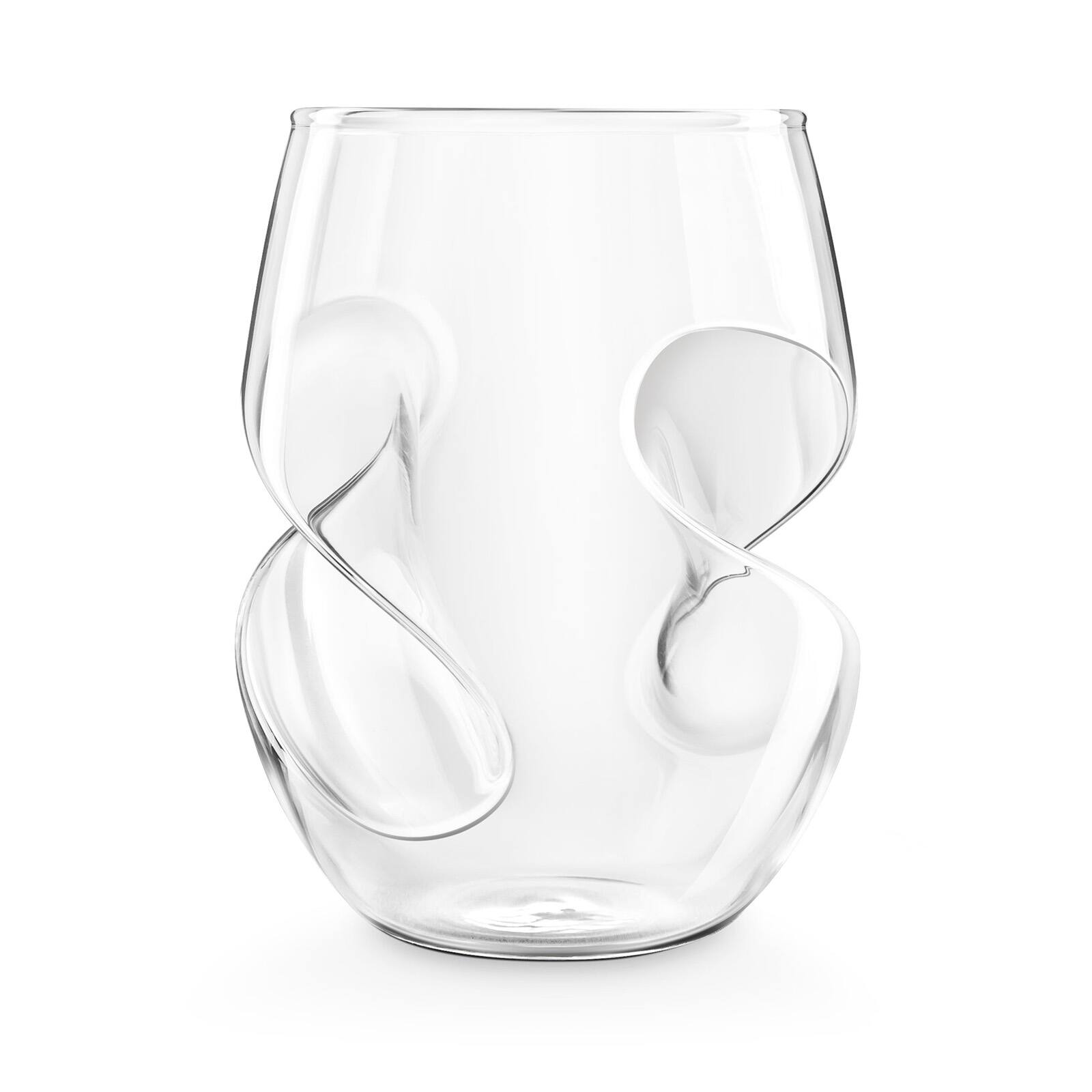Alt View 3. Final Touch - Conundrum Red Wine Glasses, Set of 4 - Clear.
