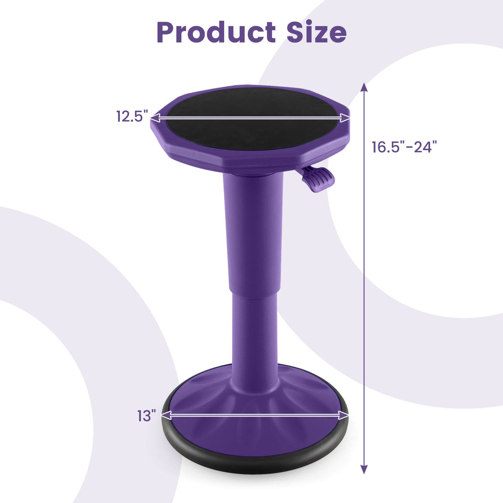 Product Size
12.5"
16.5"-24"
13"